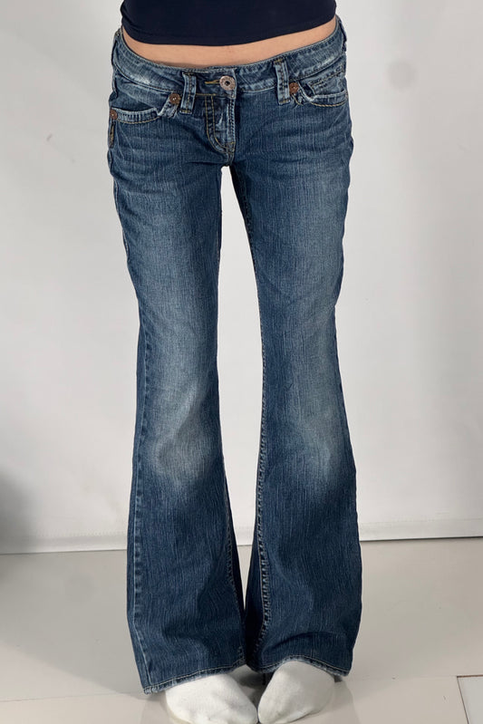 Lågmidjade jeans stl: S