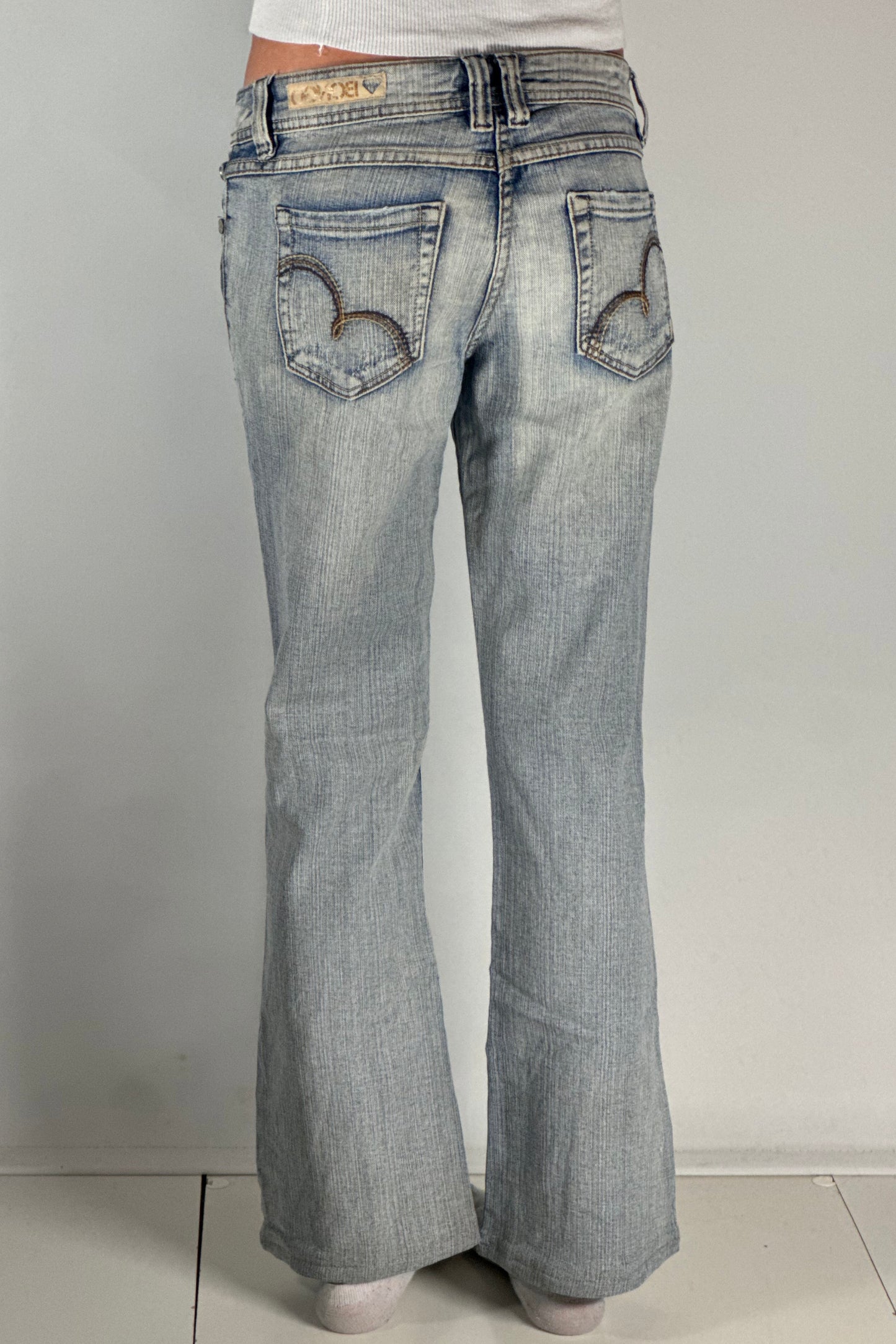 Lågmidjade jeans stl: S