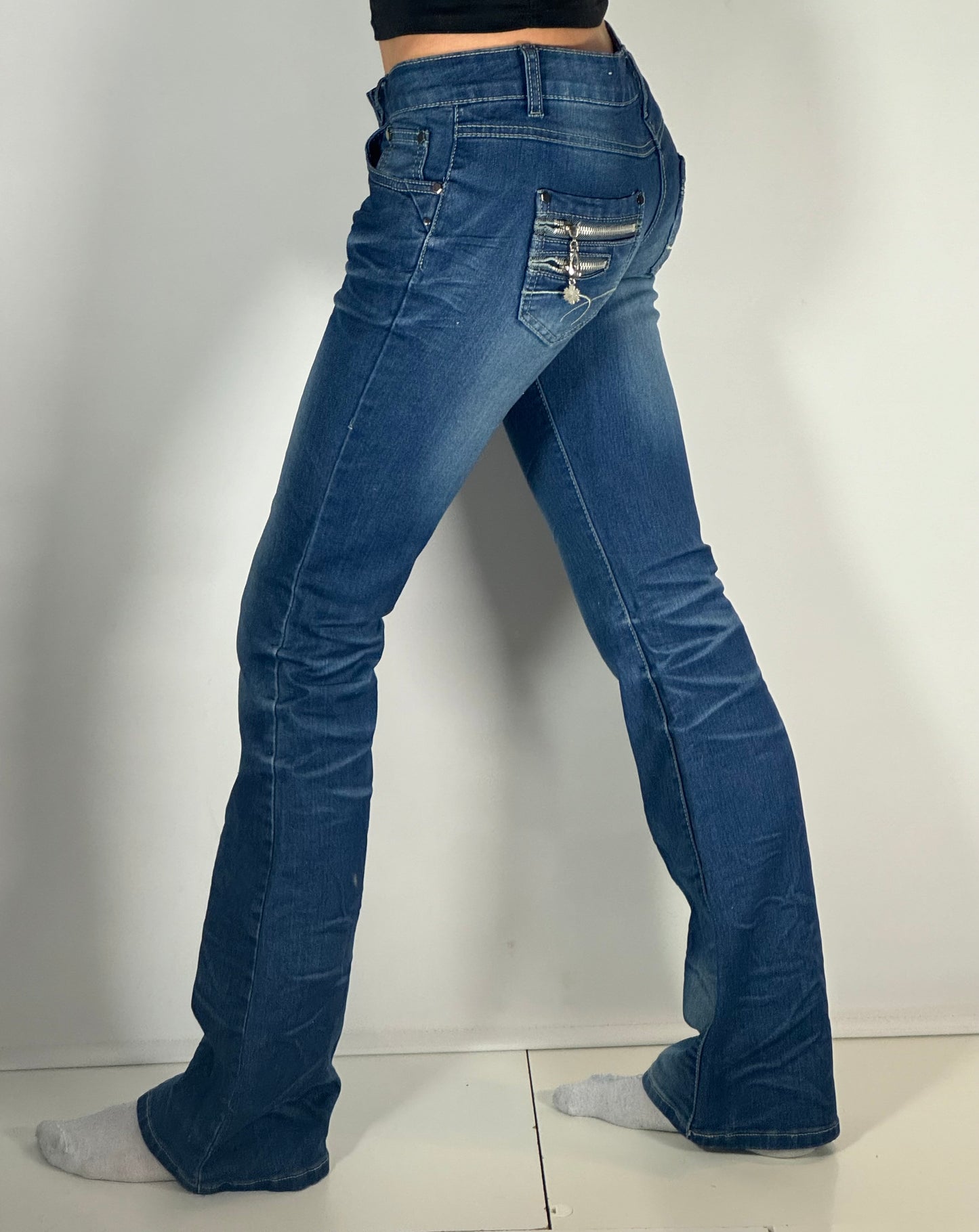 Lågmidjade jeans stl: XS