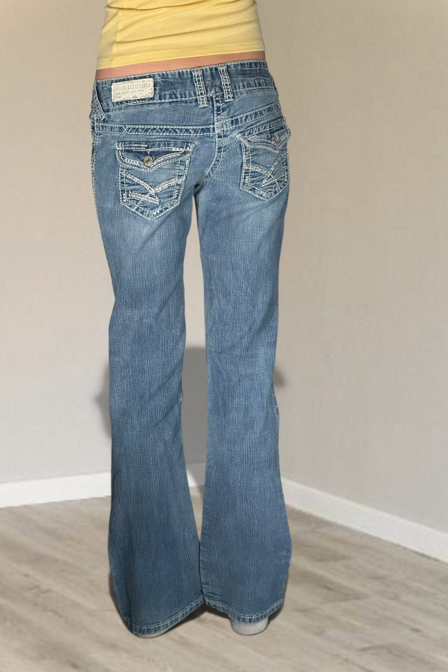Lågmidjade jeans stl: XS