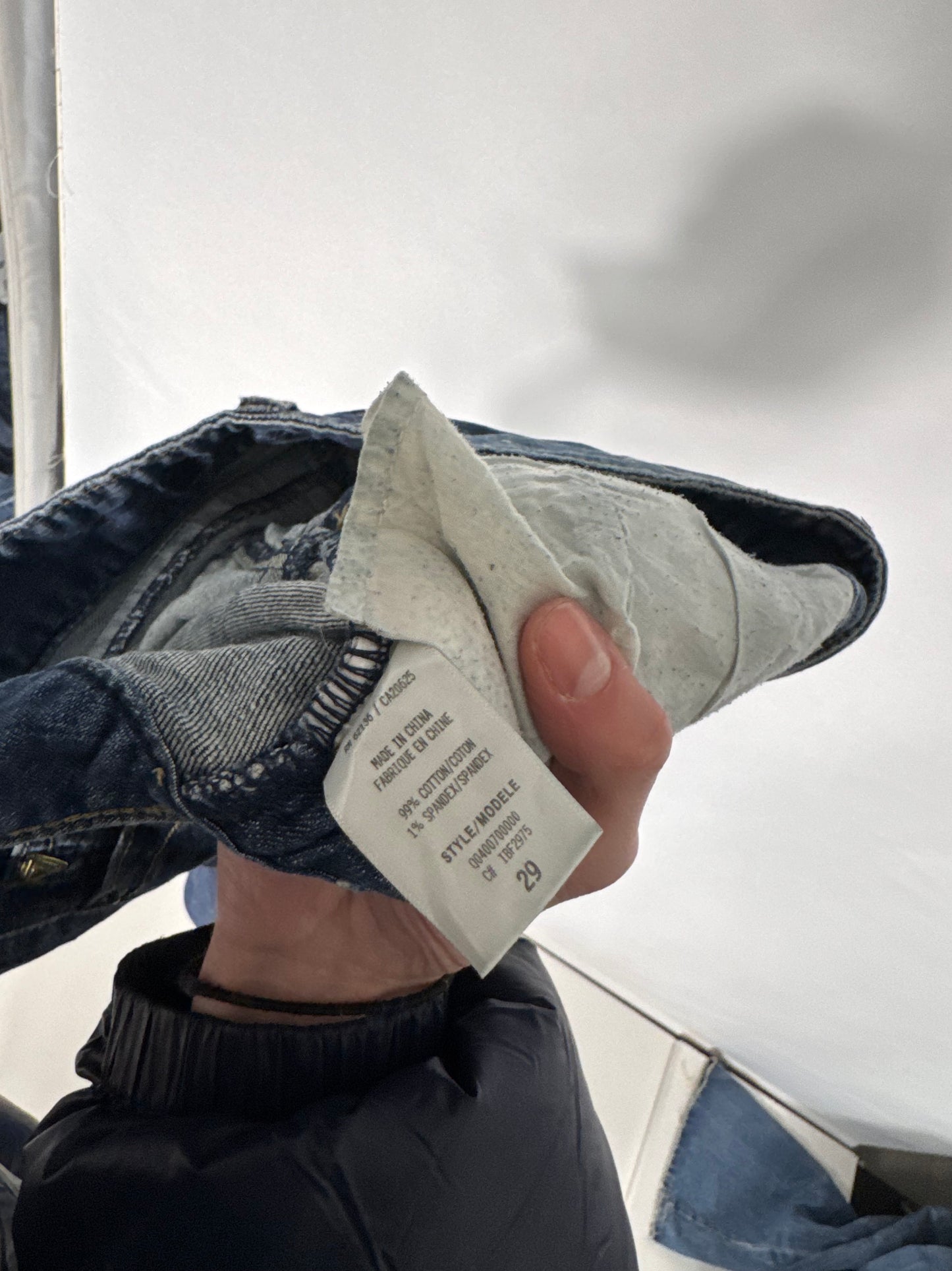 Lågmidjade jeans stl: S