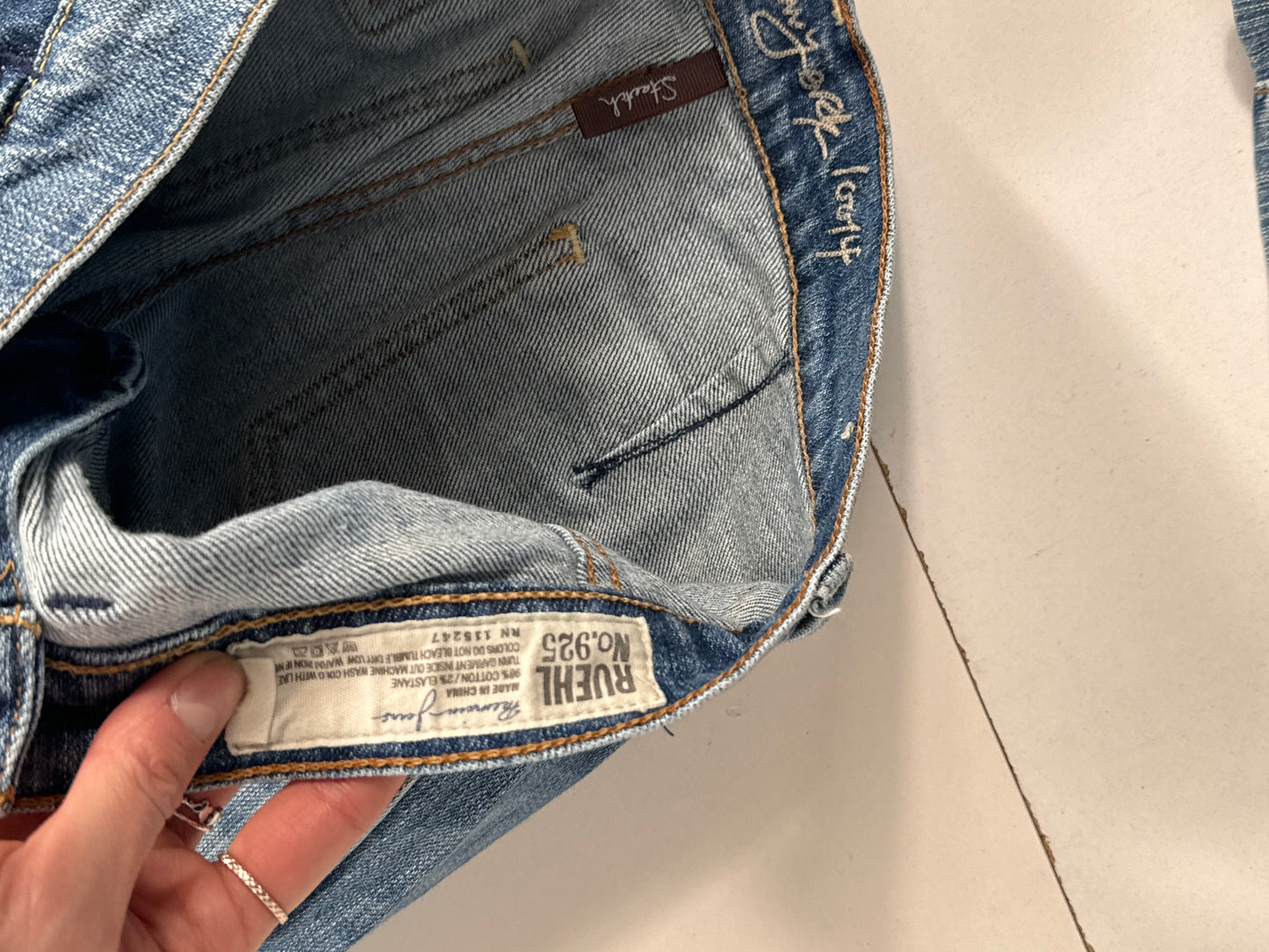 Lågmidjade jeans stl: XS