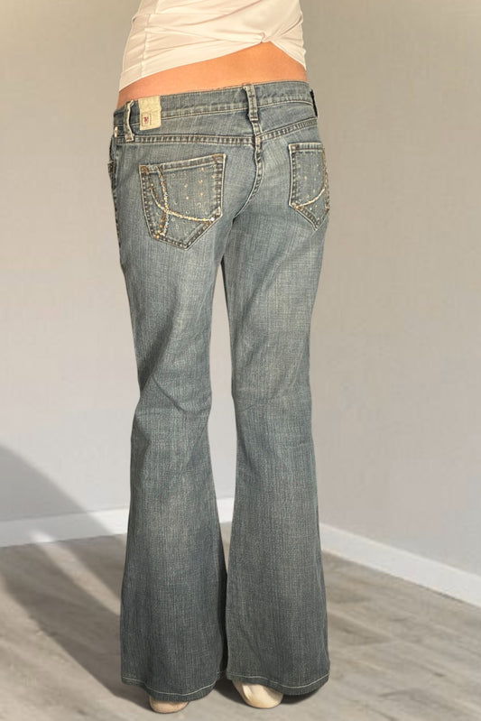 Lågmidjade jeans stl: XS/S