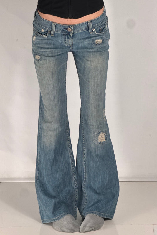 Lågmidjade jeans stl: S
