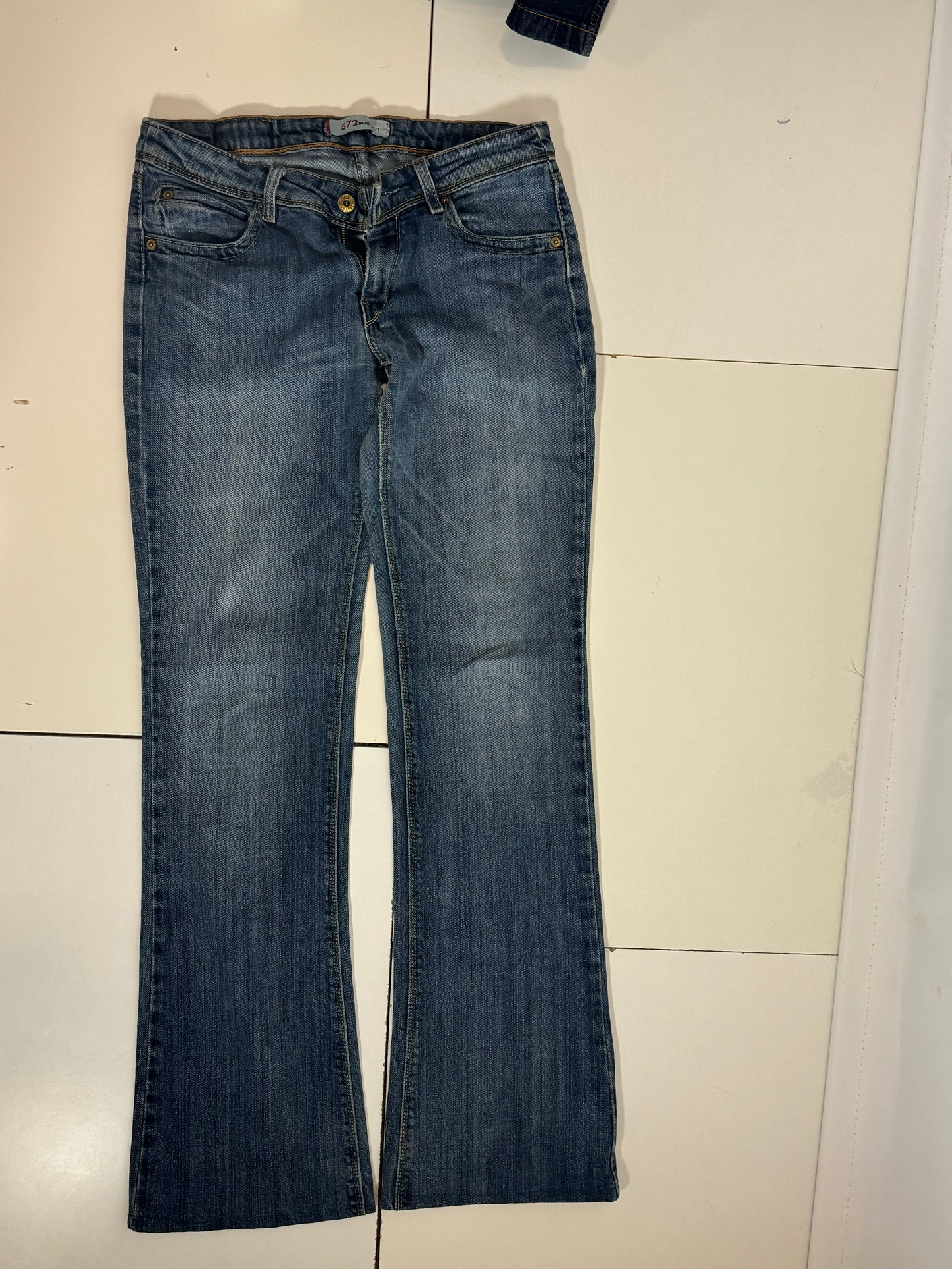 Lågmidjade jeans stl: S