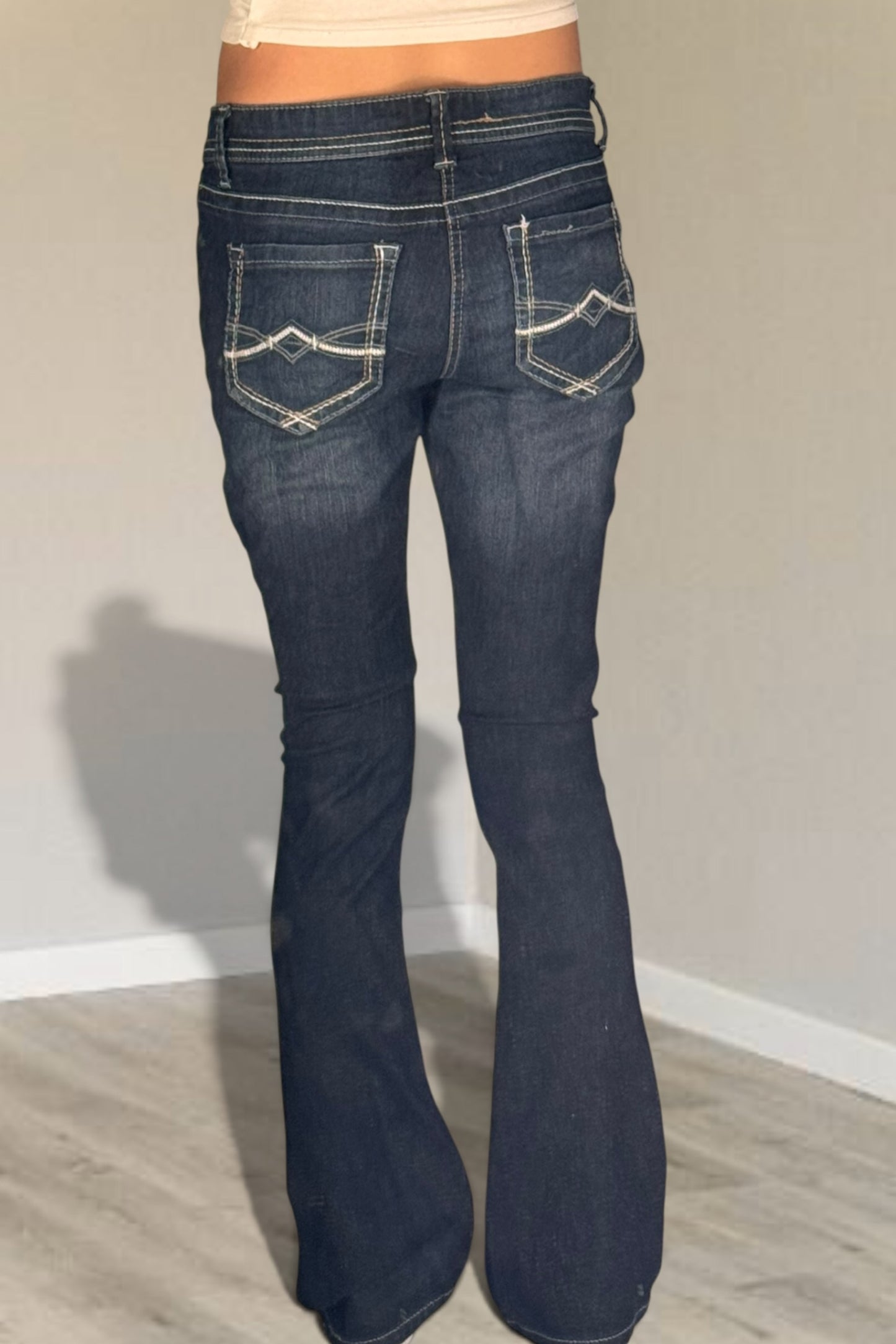 Lågmidjade jeans stl: S