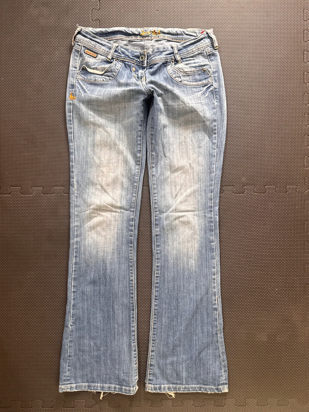 Lågmidjade jeans stl: S/M