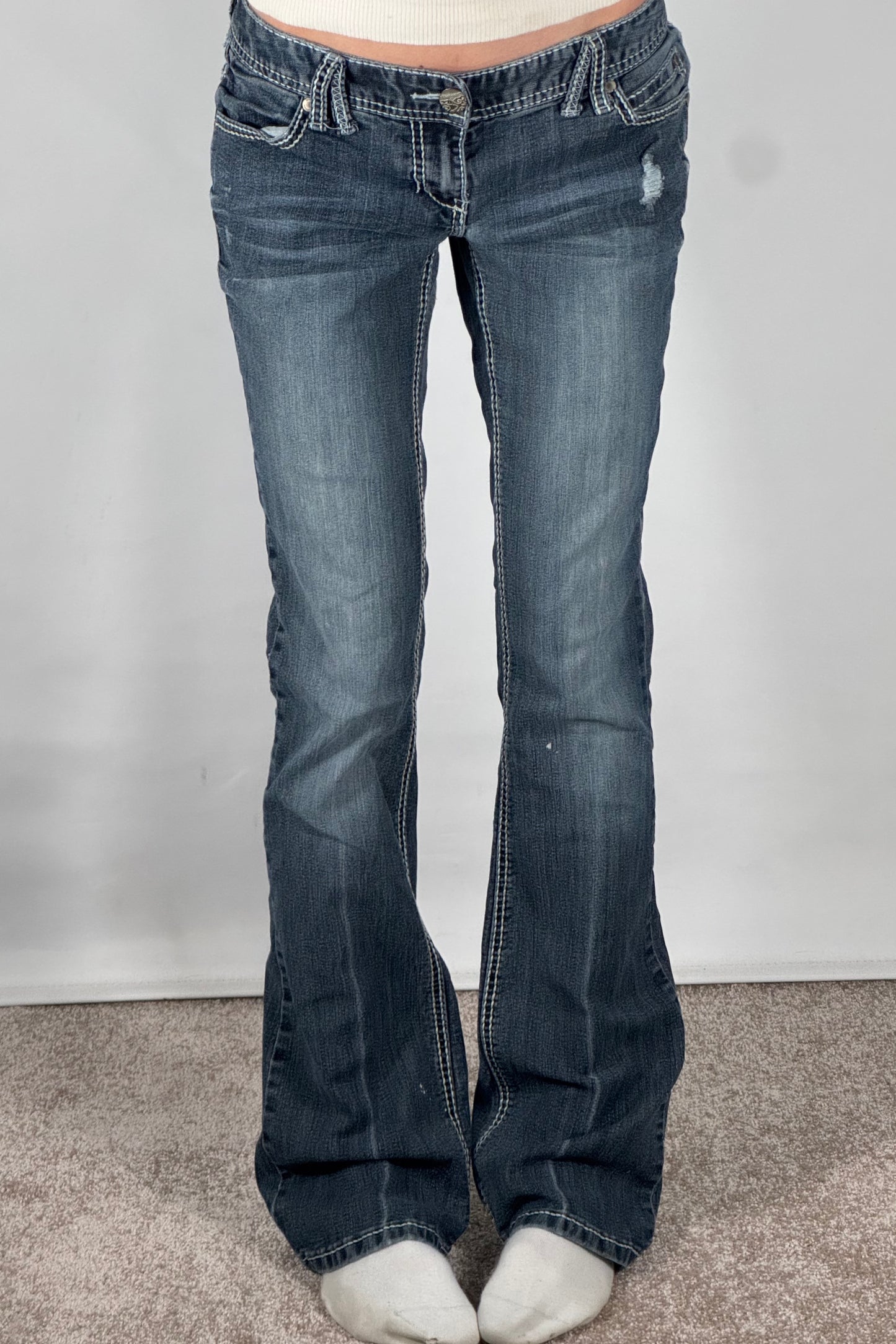 Lavtaljede jeans str: XS