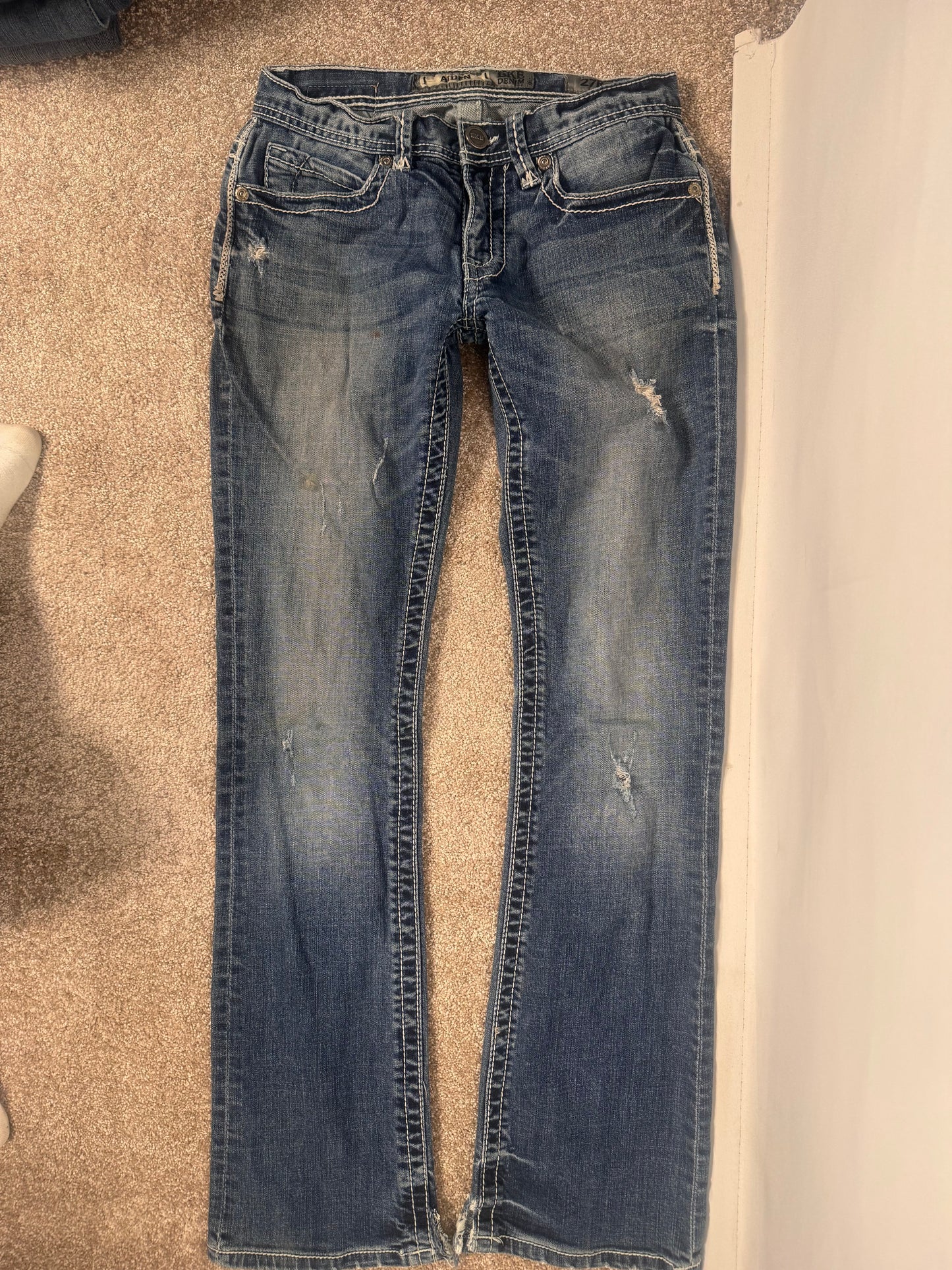 Lågmidjade jeans stl: XXS