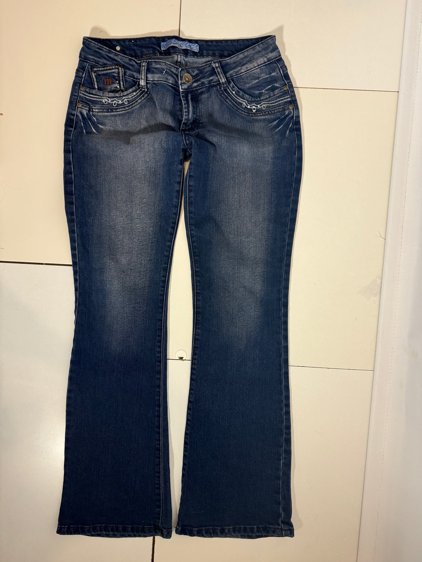 Lågmidjade jeans stl: M