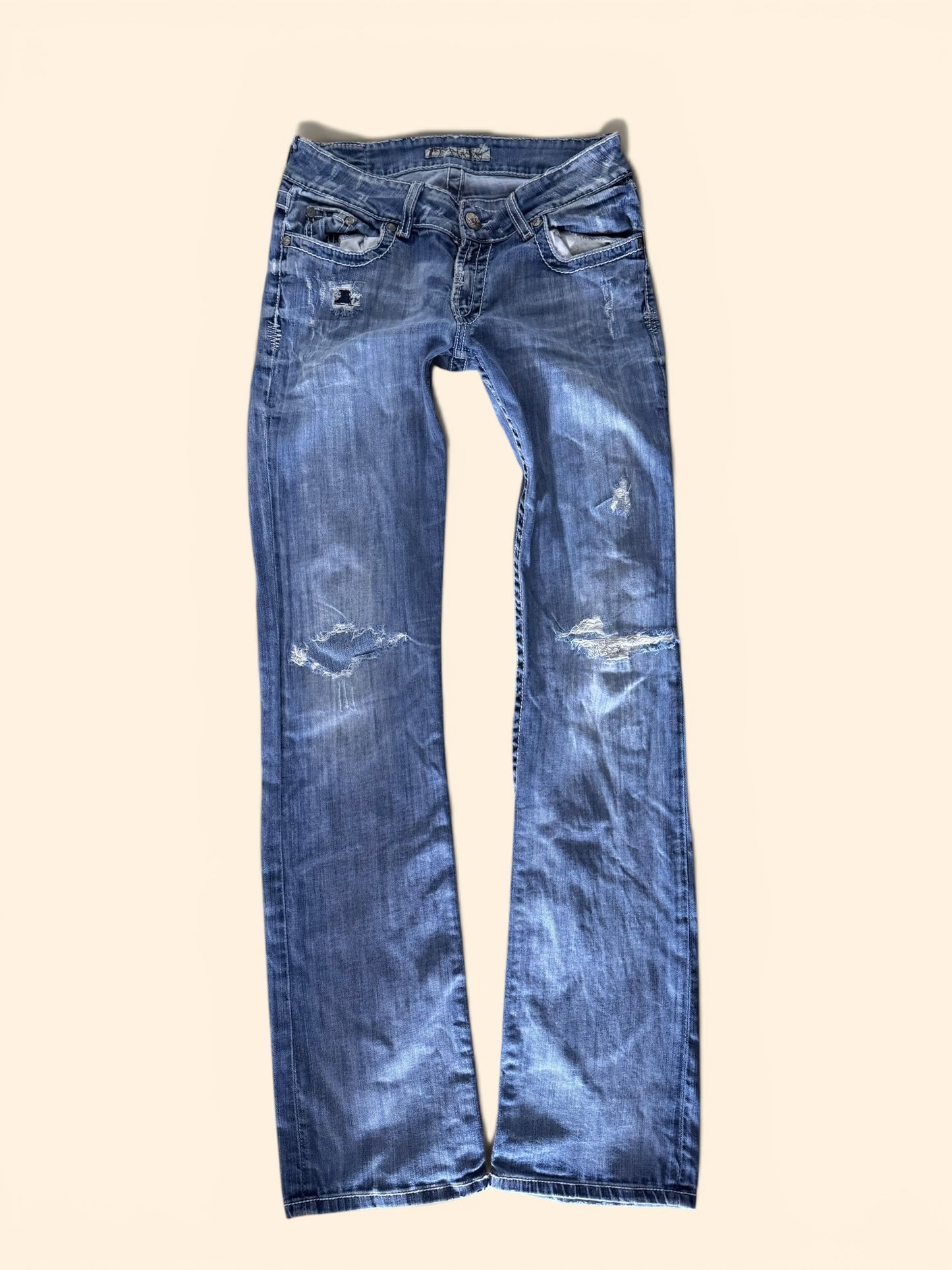 Lågmidjade jeans stl: XS/S