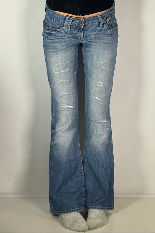Lågmidjade jeans stl: S