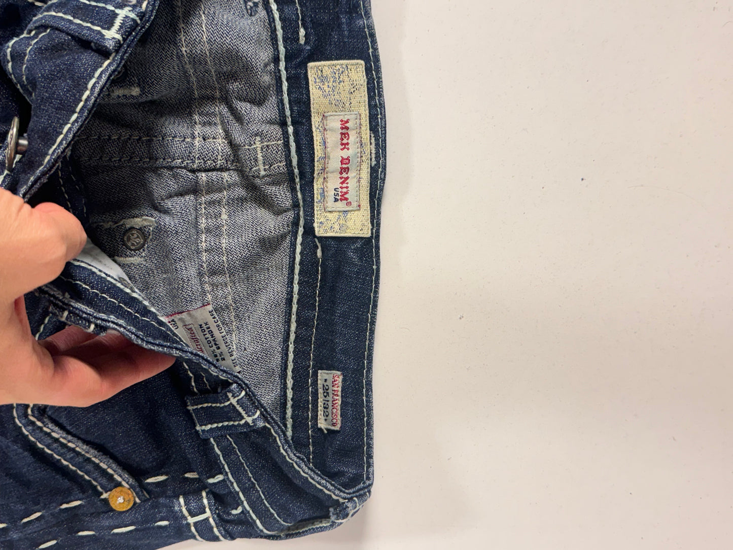 Lågmidjade jeans stl: XS