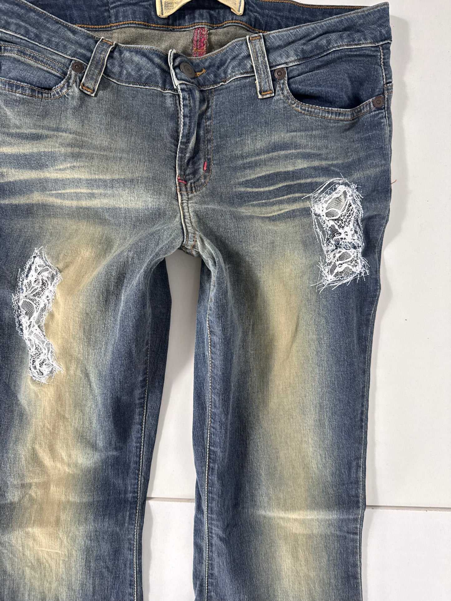 Lågmidjade jeans stl: S