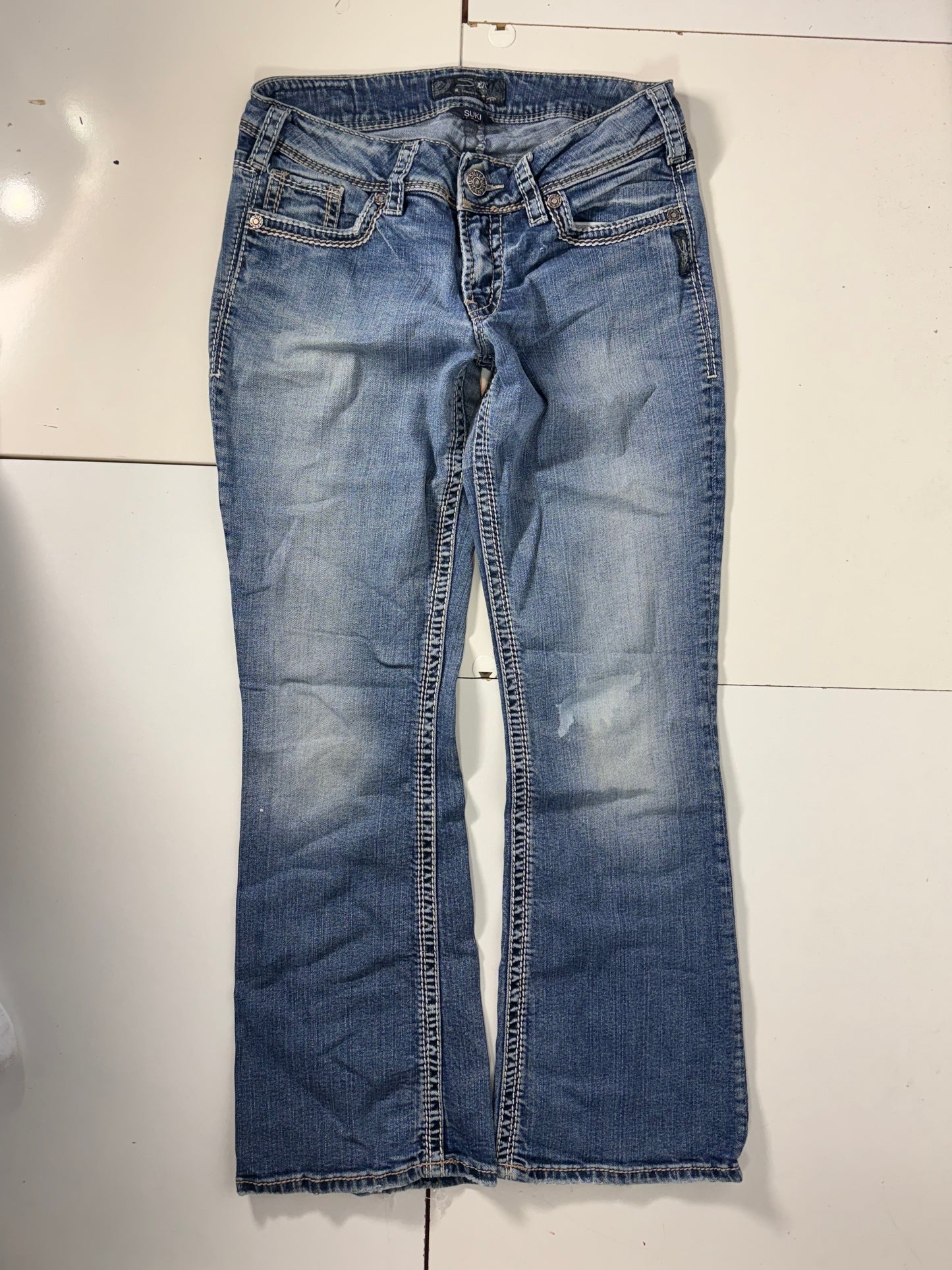 Lågmidjade jeans stl: S