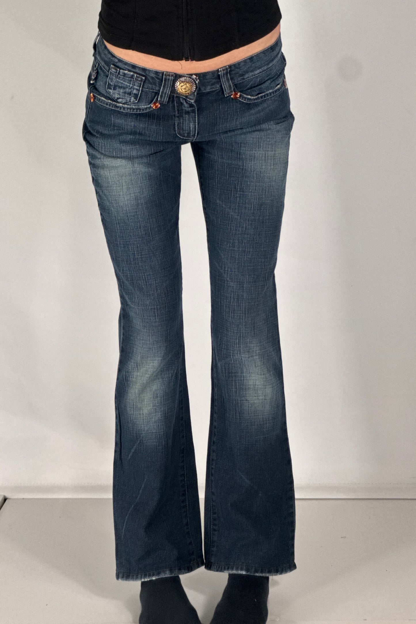 Lågmidjade jeans stl: XS