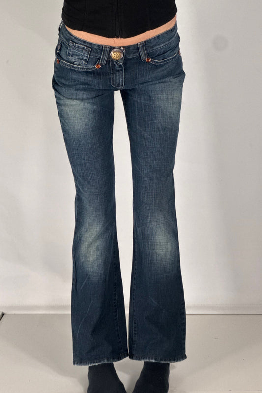 Lågmidjade jeans stl: XS