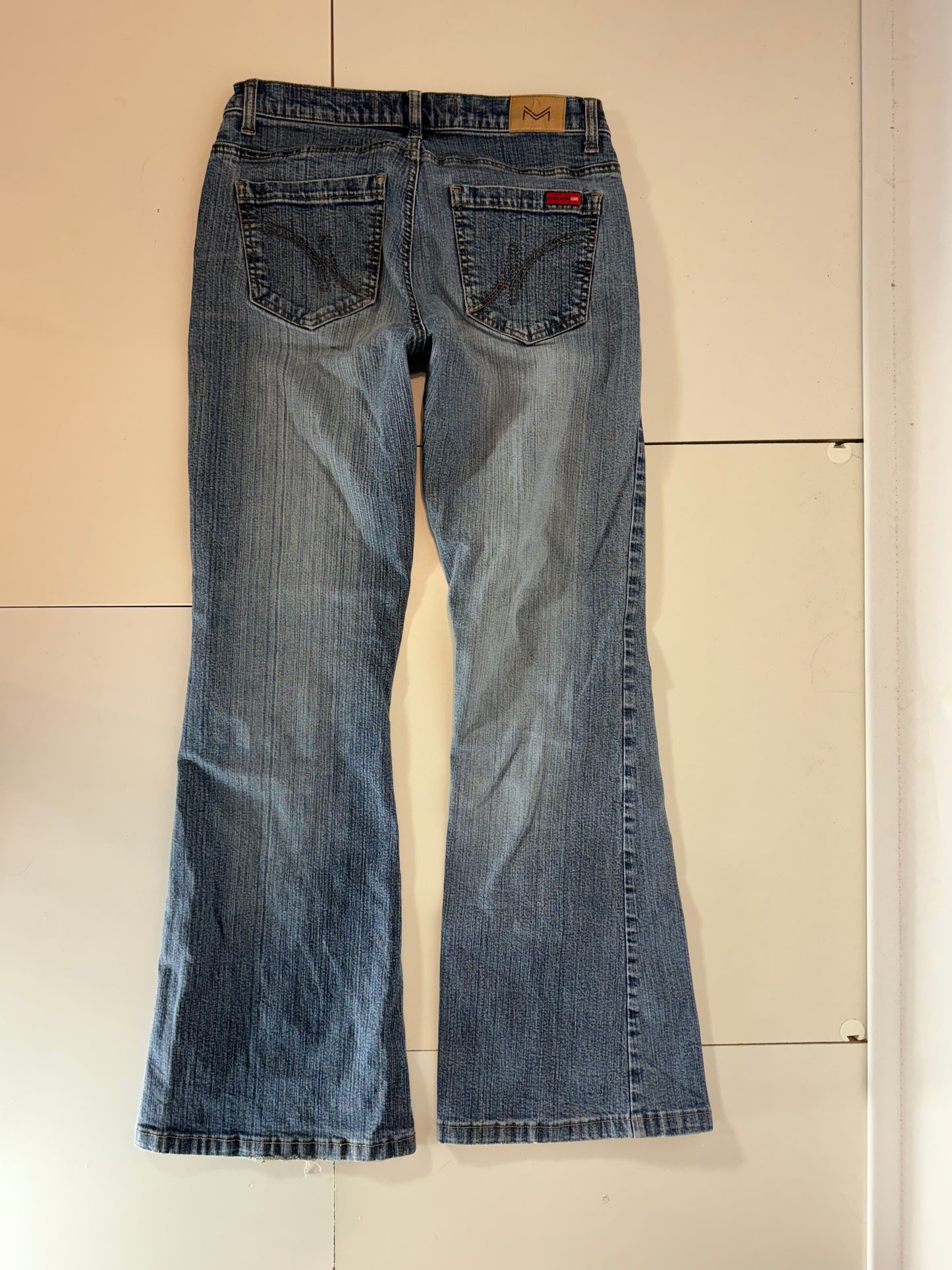 Lågmidjade jeans-stl: S