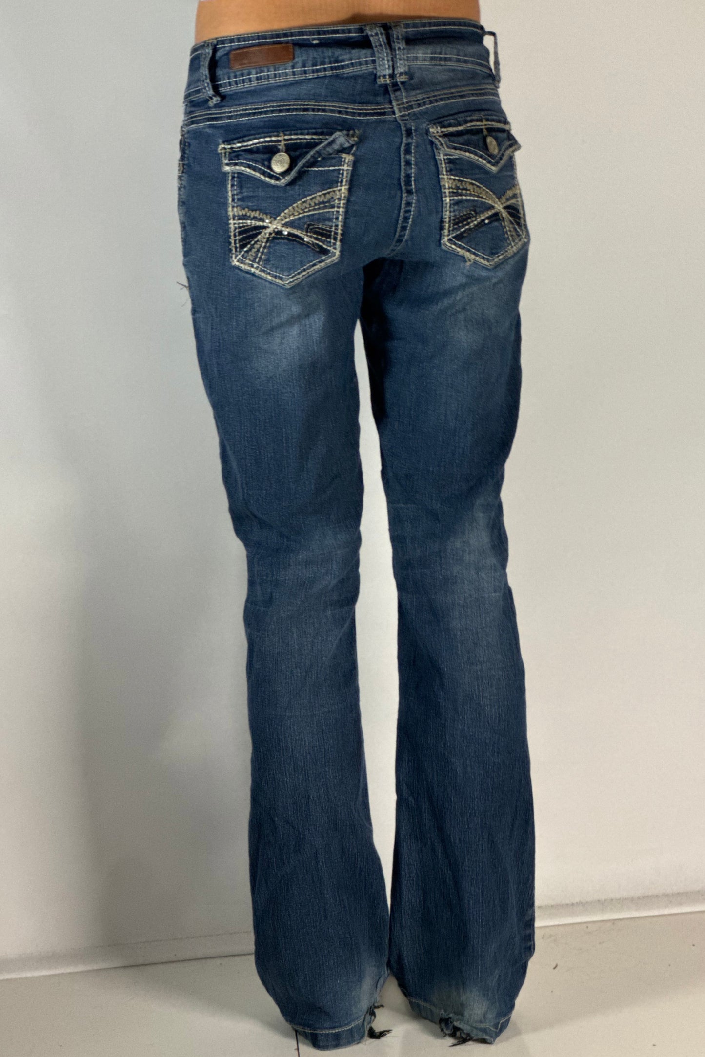 Lågmidjade jeans stl: XS