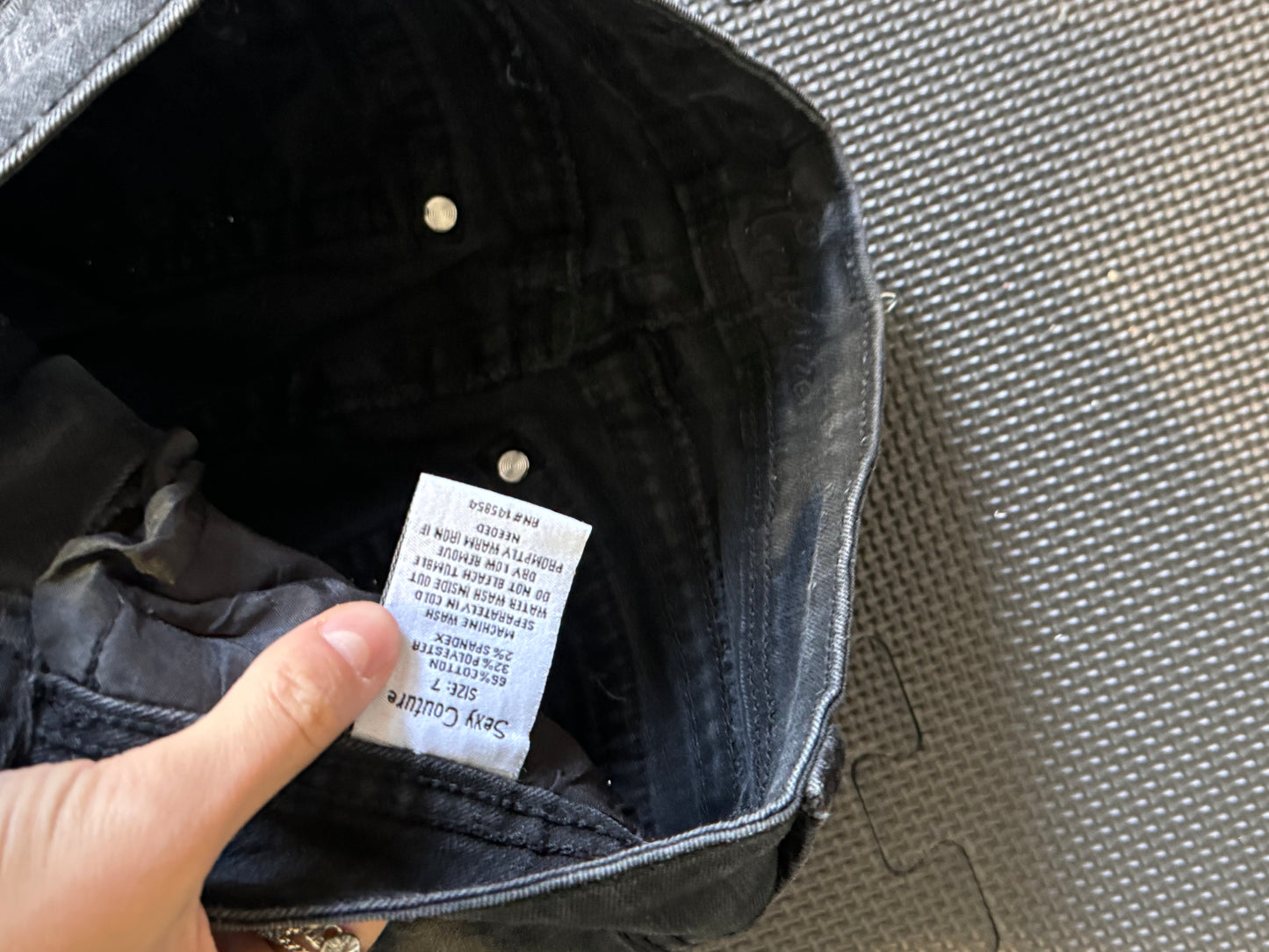 Lågmidjade jeans stl: XXS