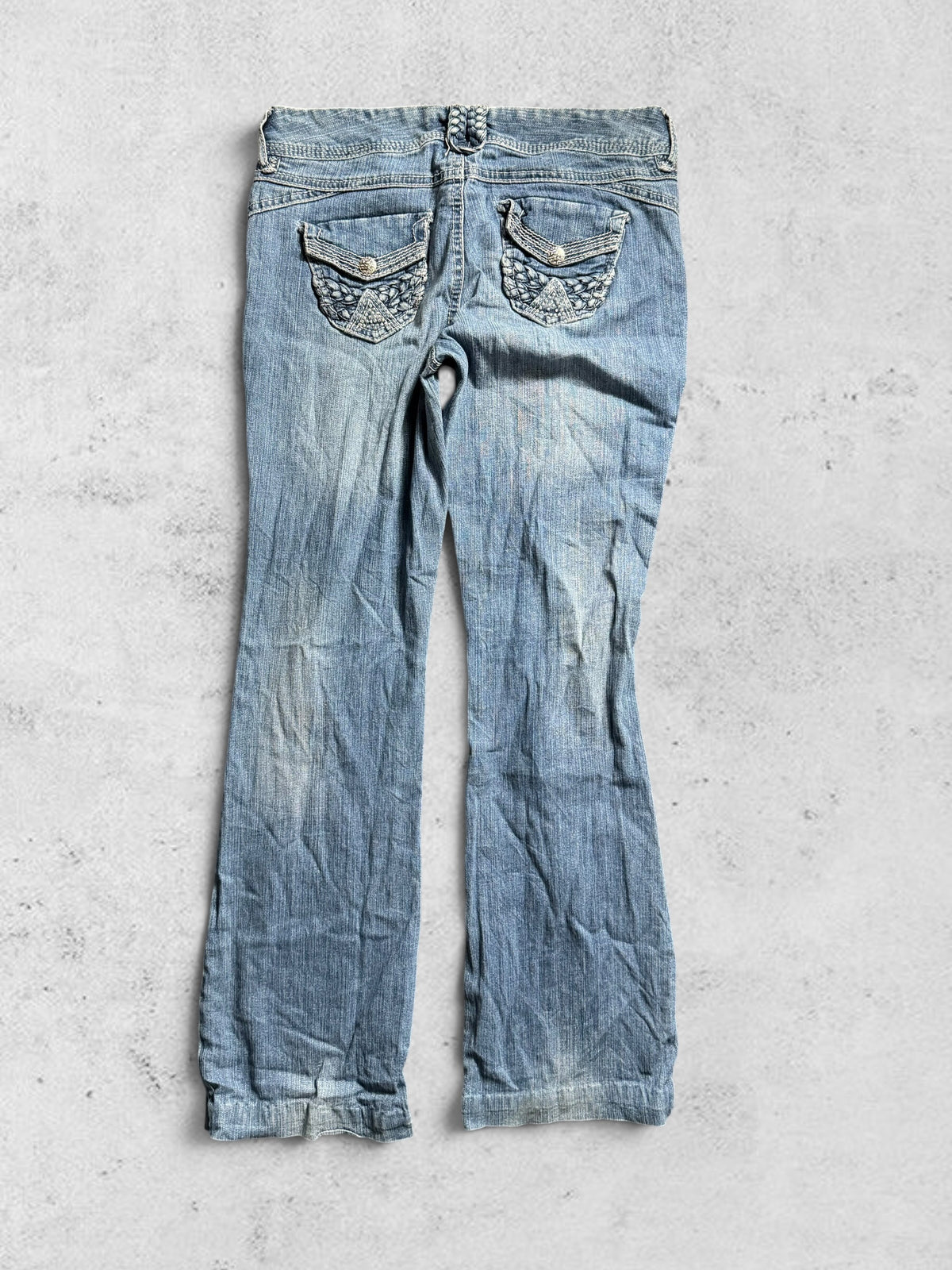 Lågmidjade jeans stl: S