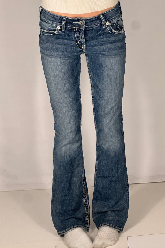 Lågmidjade jeans stl: XS