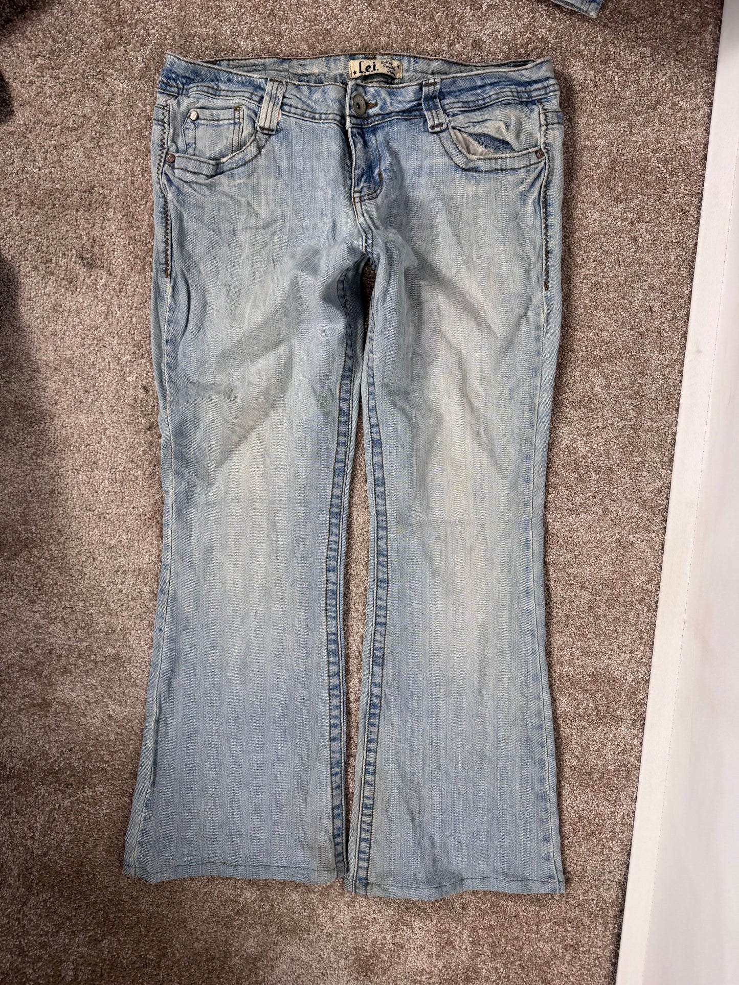 Lågmidjade jeans stl: M