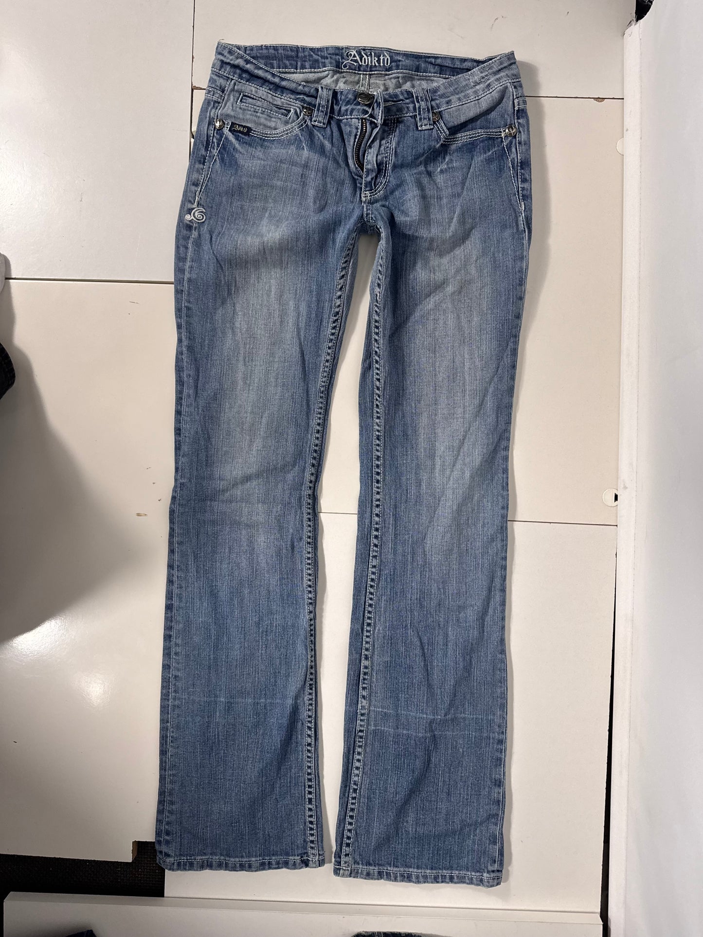Lågmidjade jeans stl: S