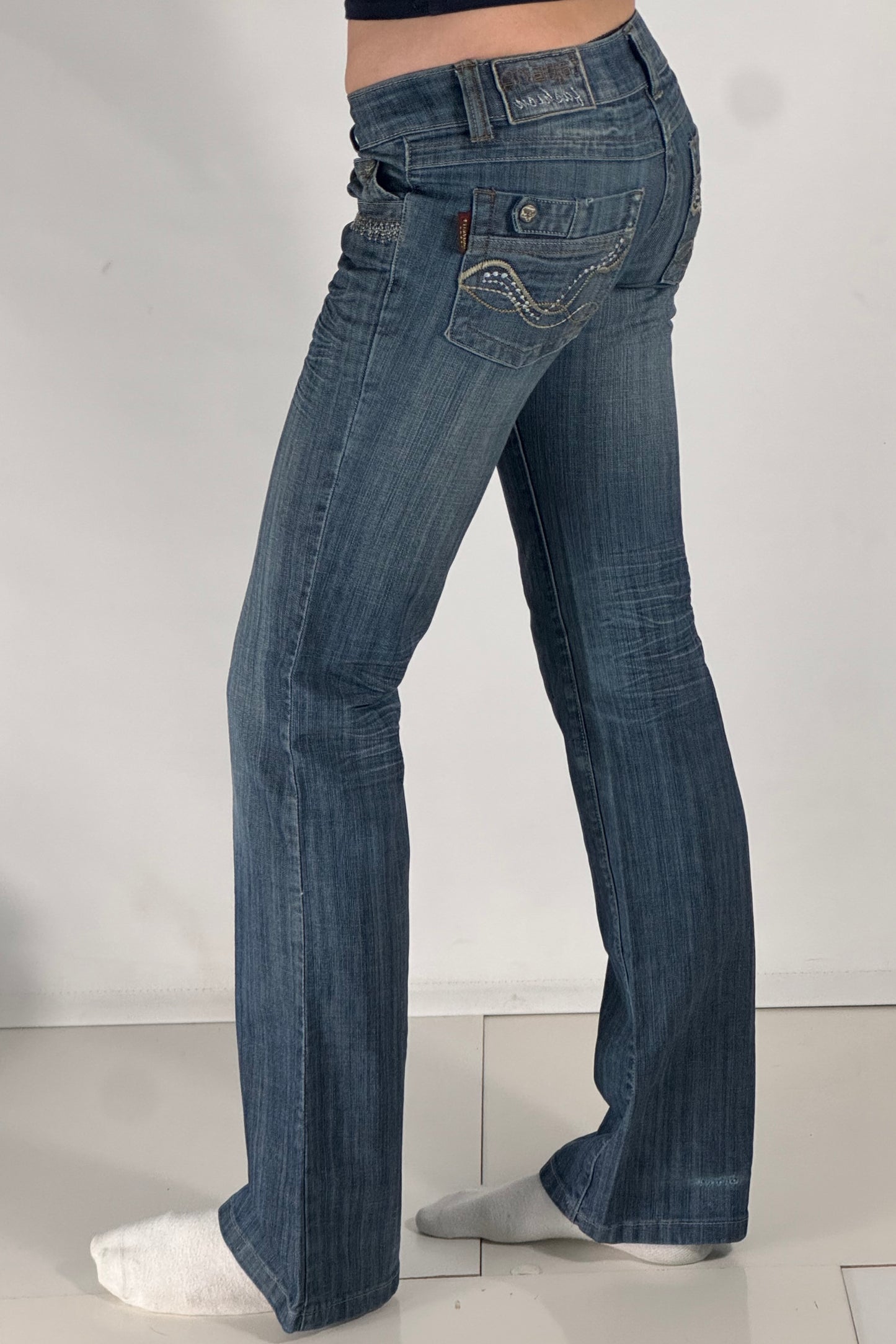 Lågmidjade jeans stl: XS