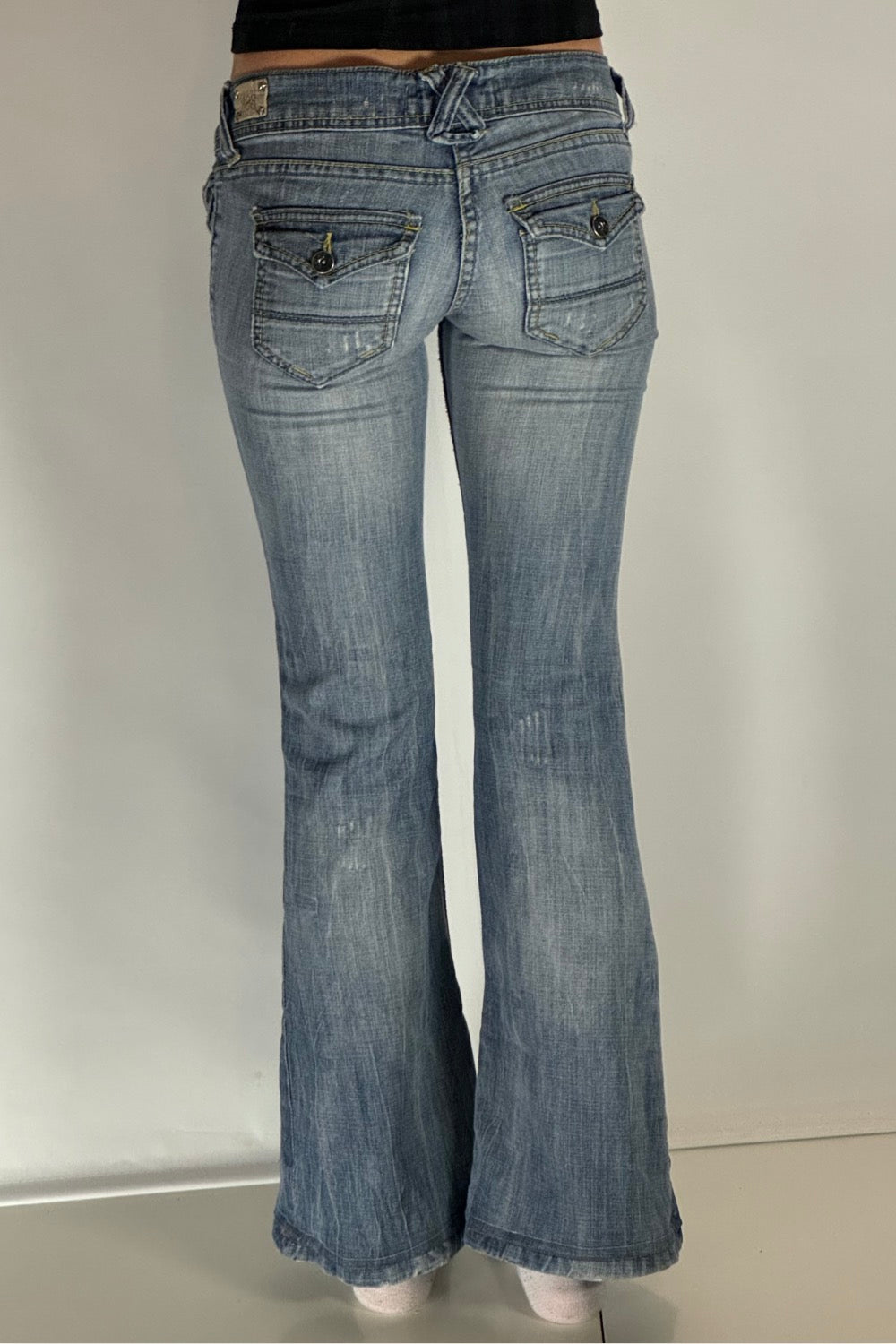 Lågmidjade jeans stl: S