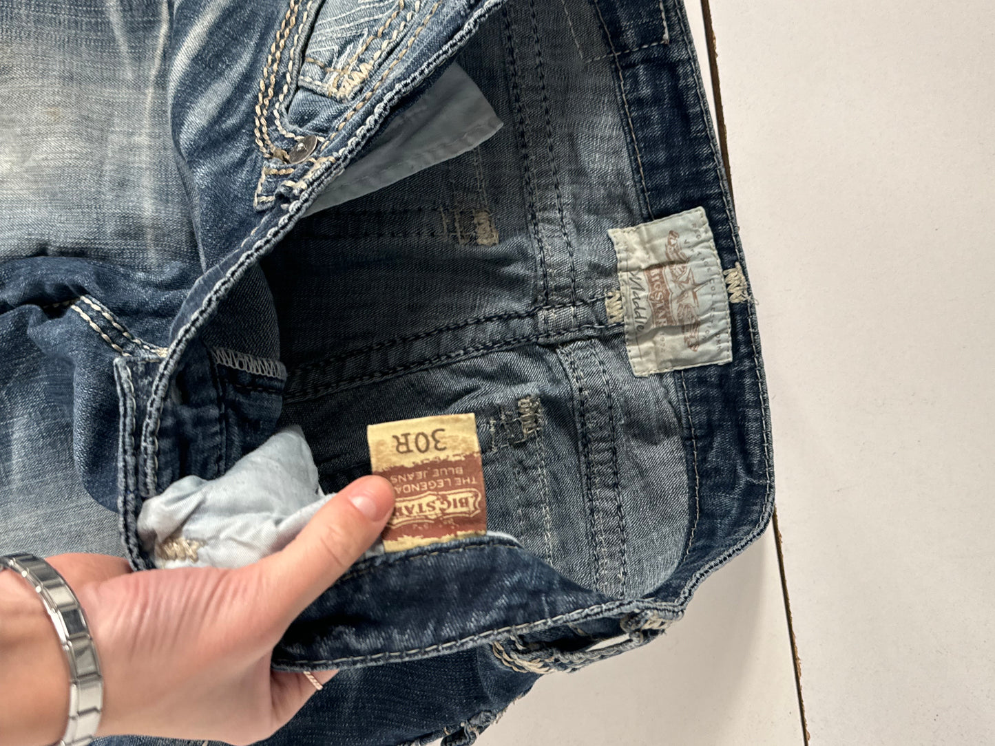 Lågmidjade jeans stl: L