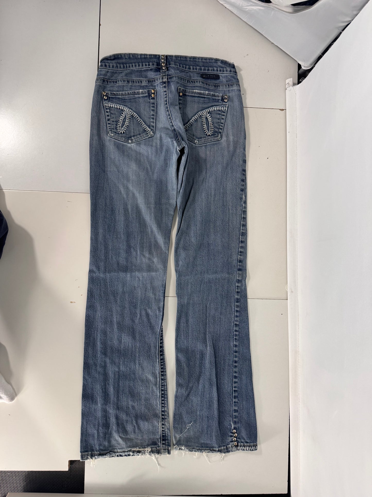 Lågmidjade jeans stl: S