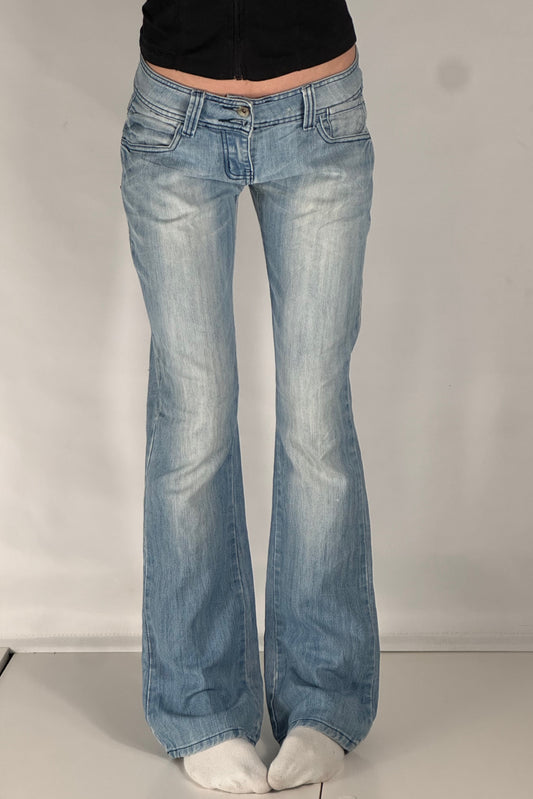Lågmidjade jeans stl: S