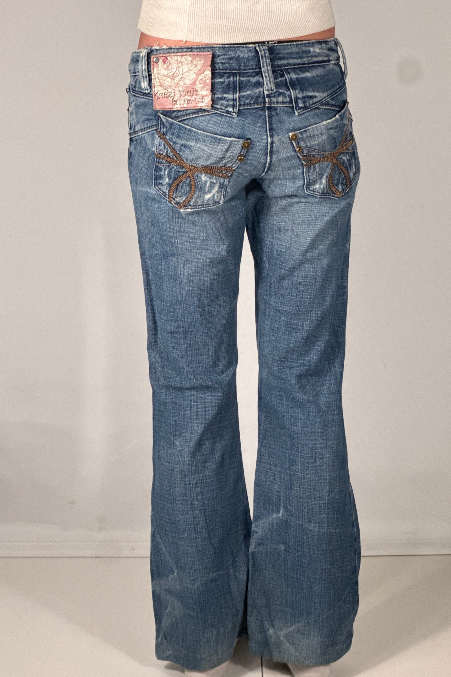 Lågmidjade jeans stl: XS/S