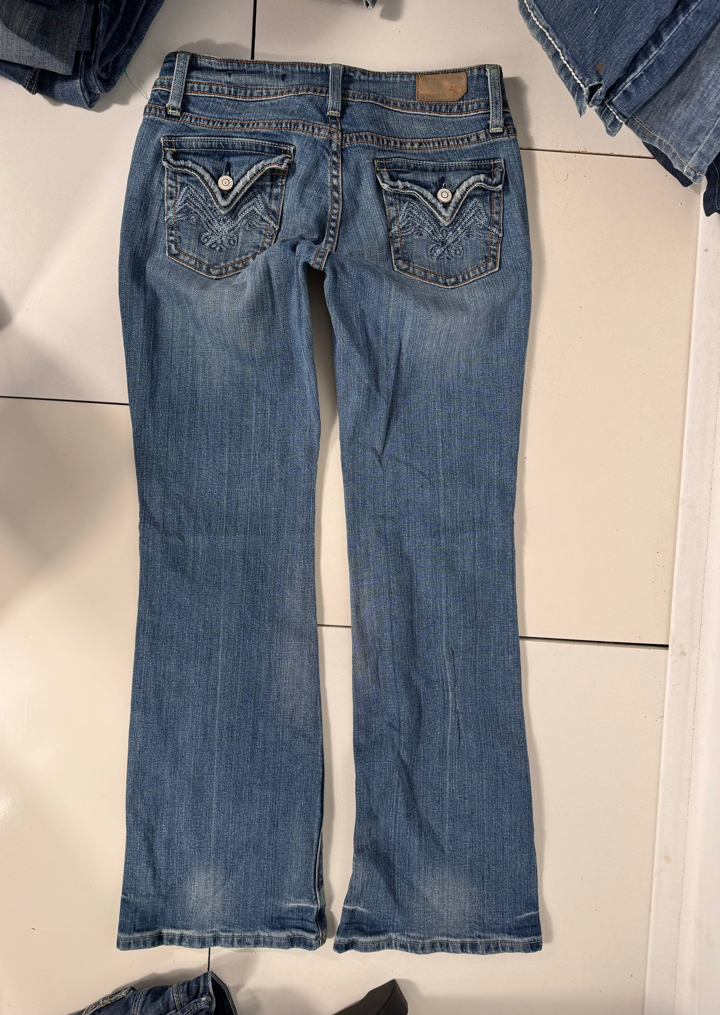 Lågmidjade jeans stl: S