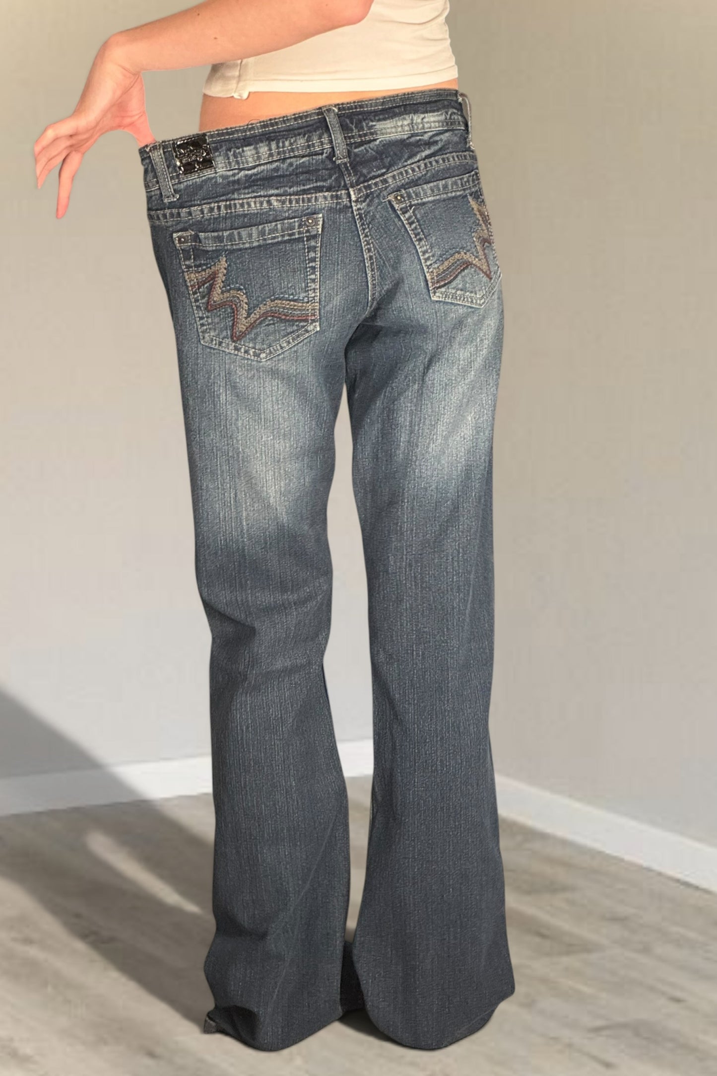 Lågmidjade jeans stl: L