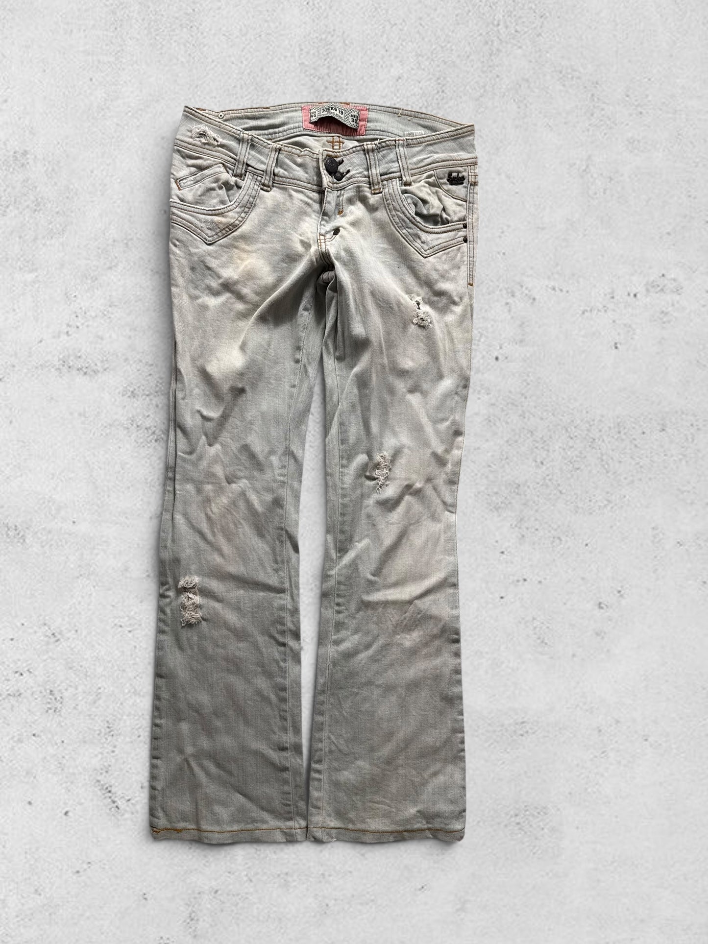 Lågmidjade jeans stl: S