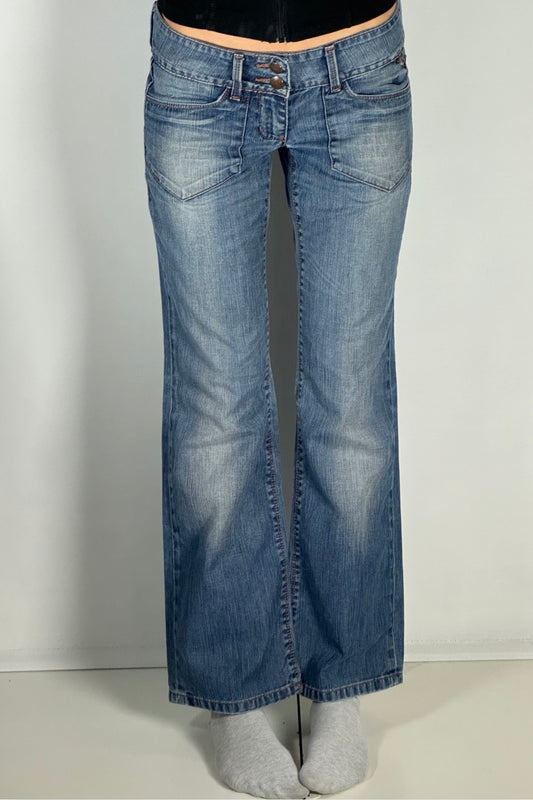 Lågmidjade jeans stl: S