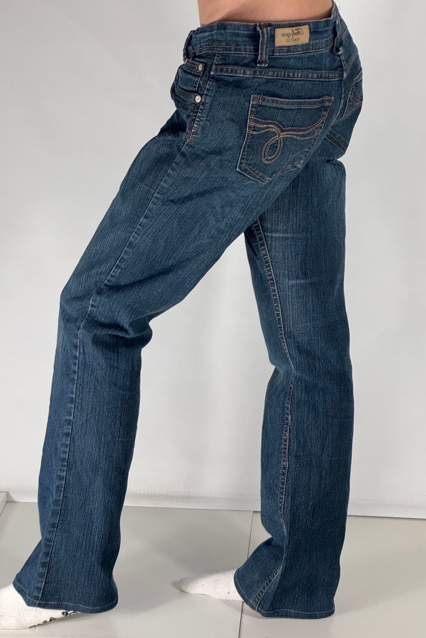 Lågmidjade jeans stl: M