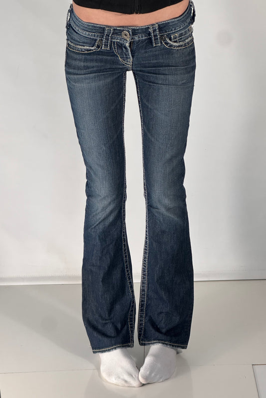 Lågmidjade jeans stl: XS