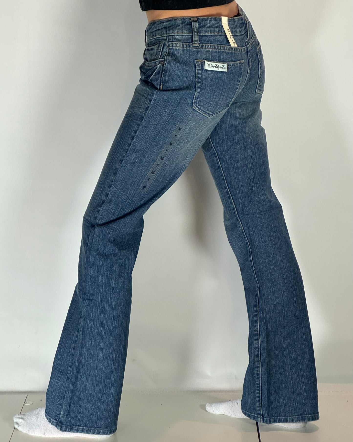 Lågmidjade jeans stl: S