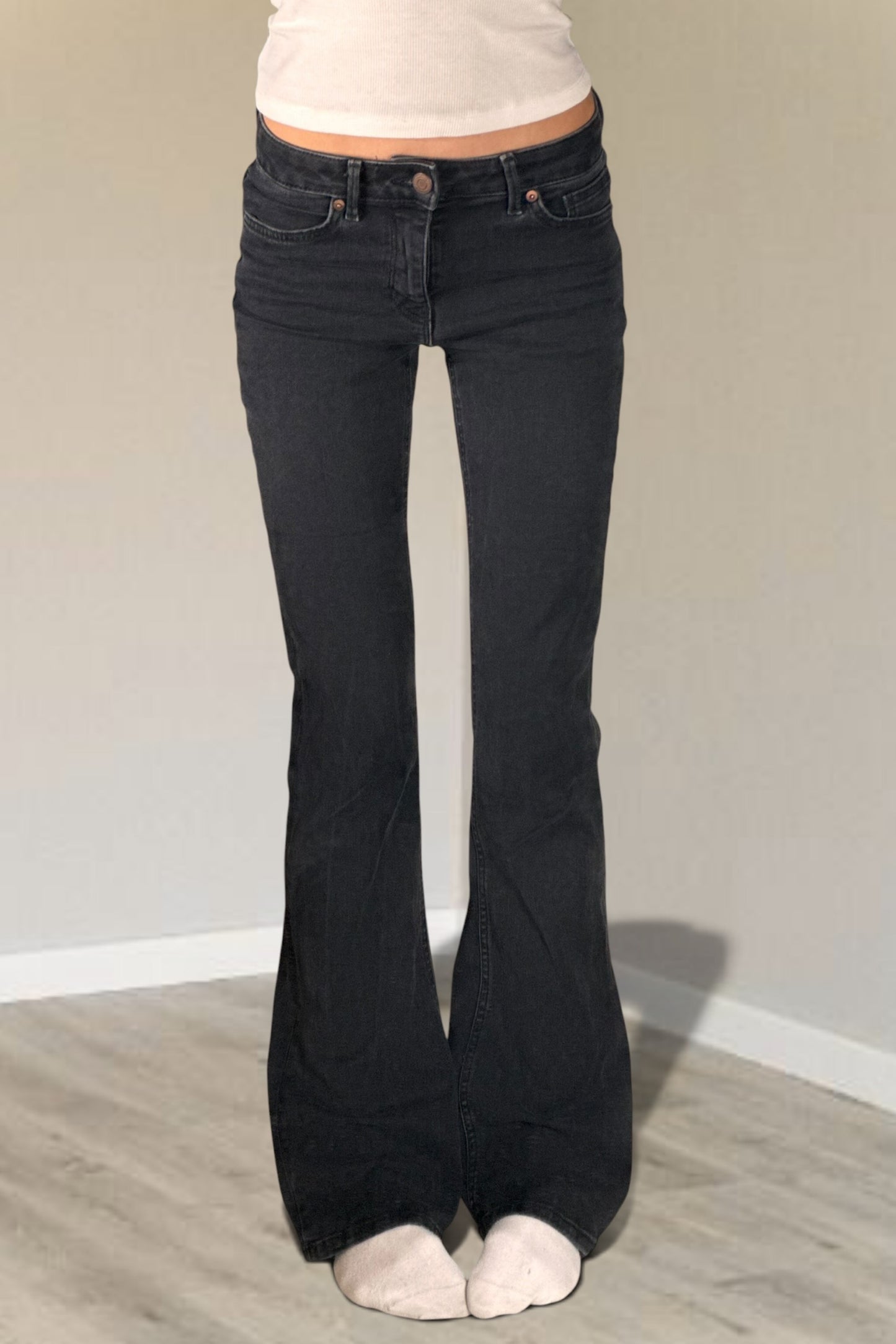 Flared jeans size: XS