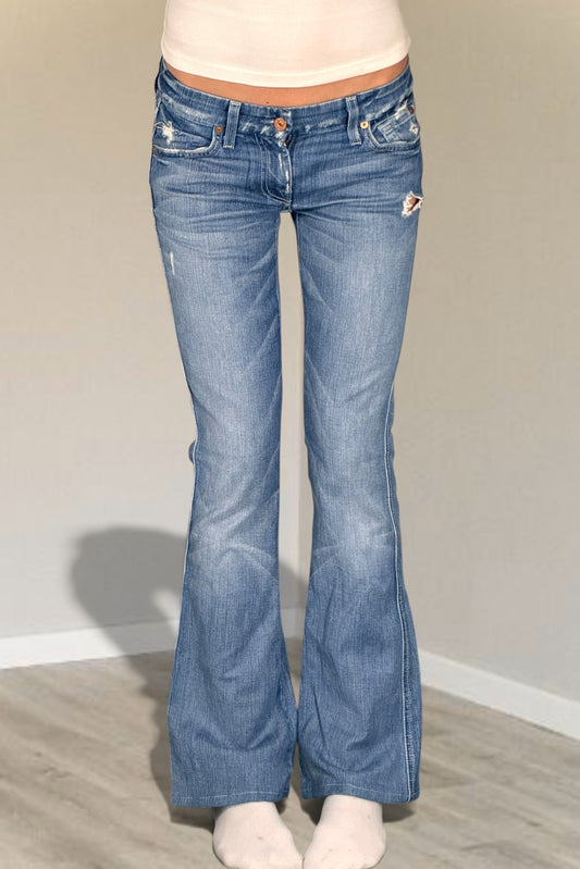 Lågmidjade jeans stl: XS