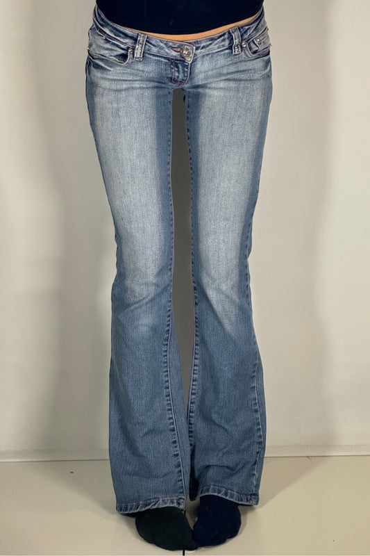 Lågmidjade jeans stl: S
