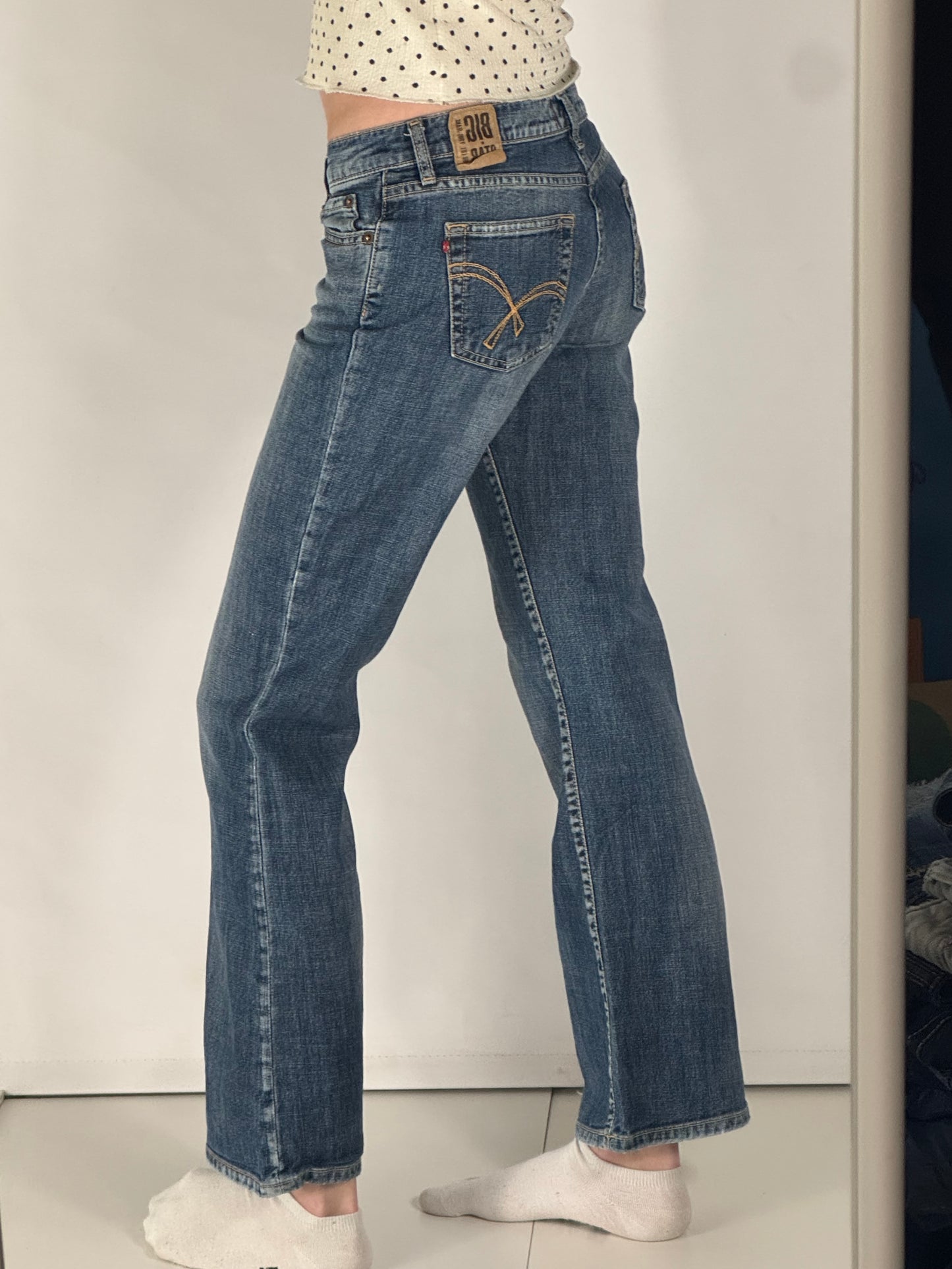 Lågmidjade jeans stl: XS