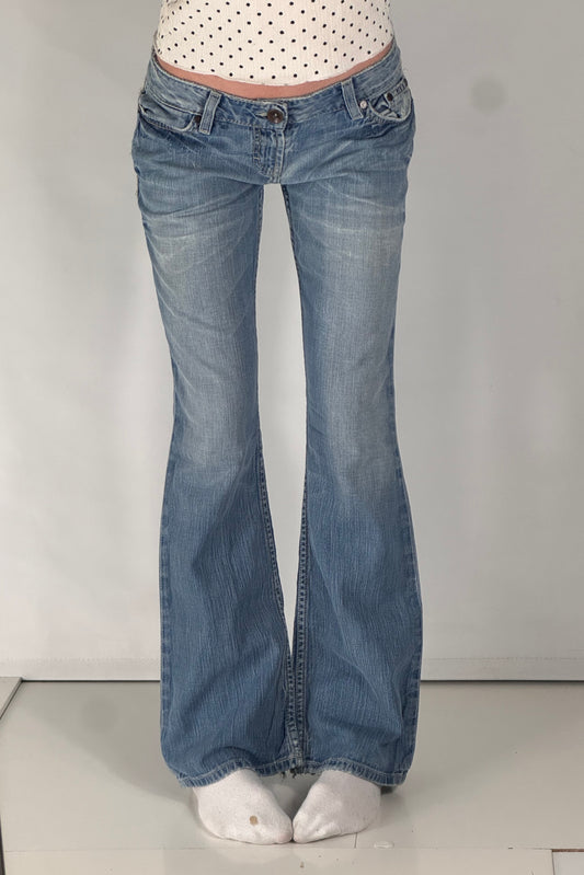 Lågmidjade jeans stl: S